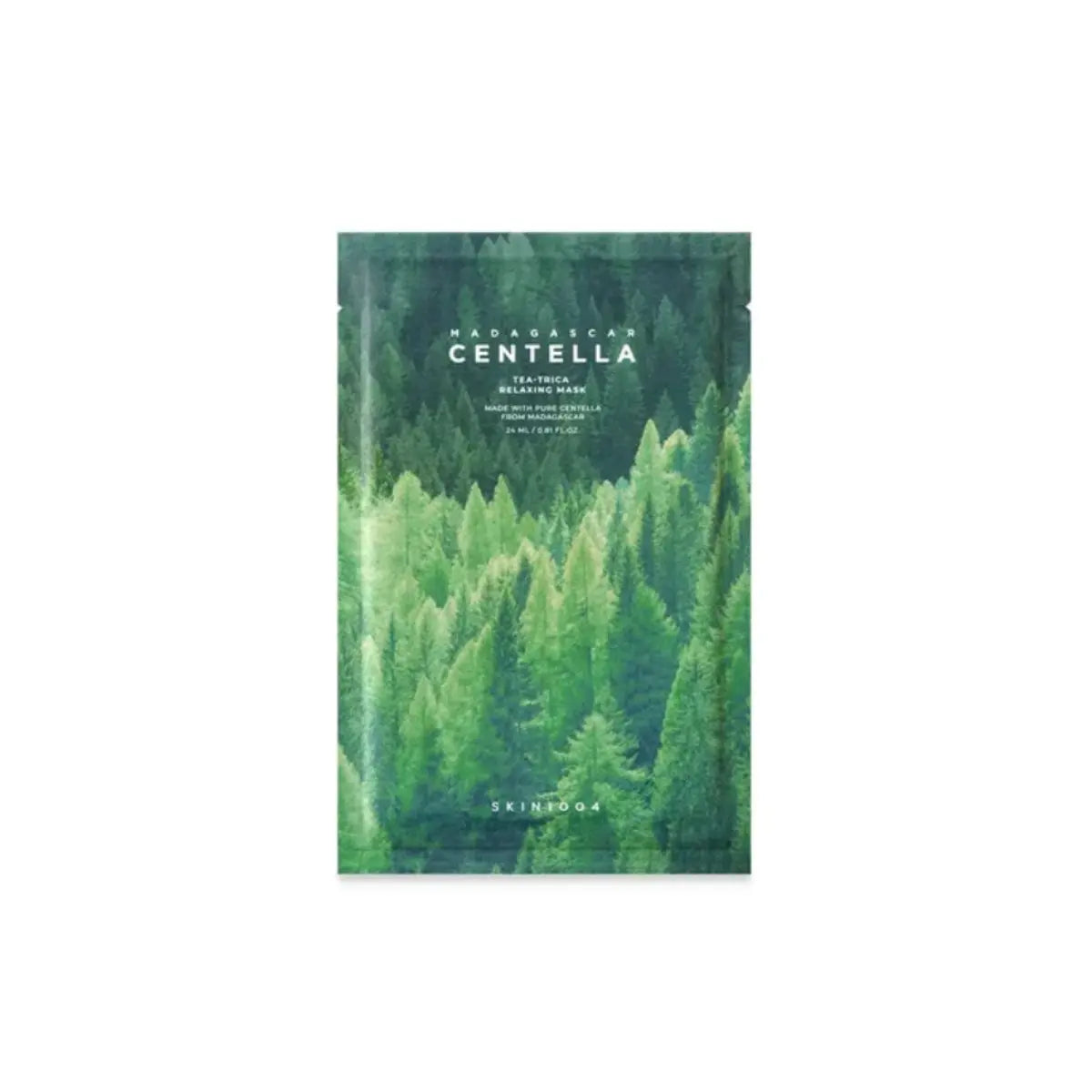 Madagascar Centella Tea-Trica Relaxing Mask 24mL - Masque en tissu à l'arbre à thé