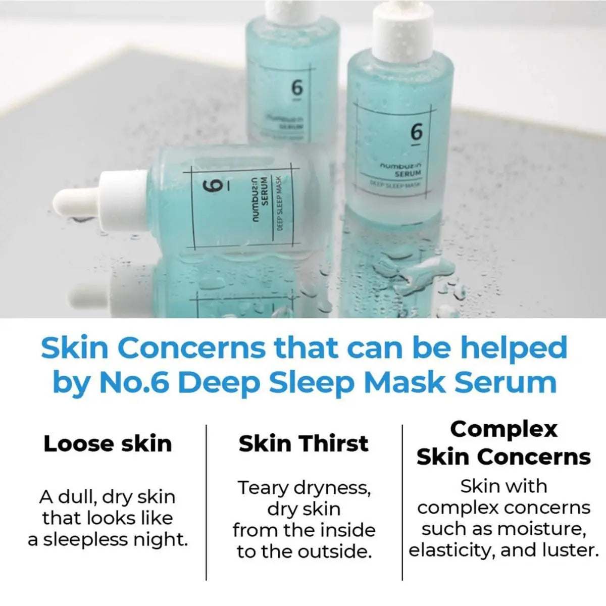 No.6 Deep Sleep Mask Serum 50mL Numbuzin