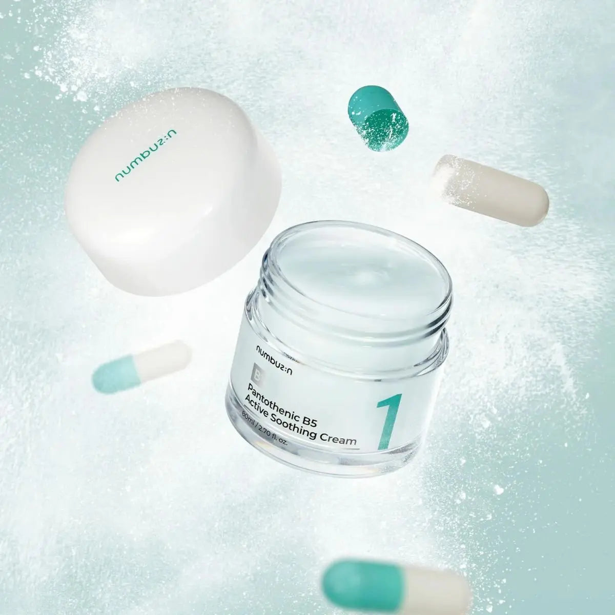 No.1 Pantothenic B5 Active Soothing Cream 80mL Numbuzin