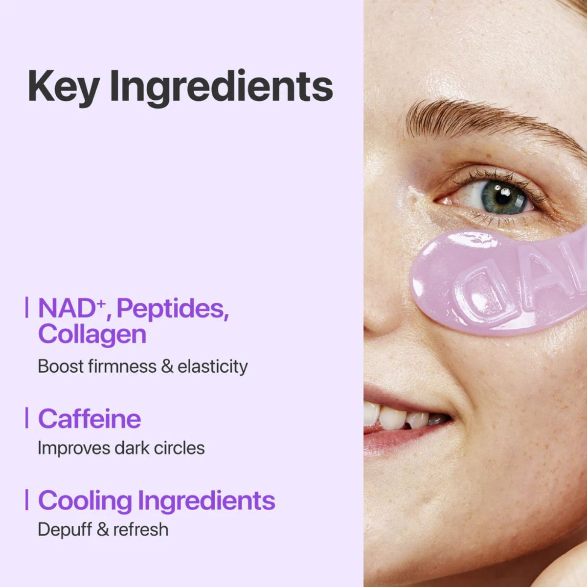No. 9 NAD+ Collagen Under Eye Patches