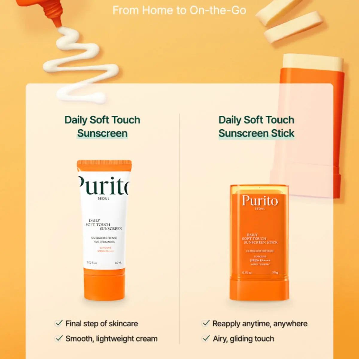 Daily Soft Touch Sunscreen 60mL Purito