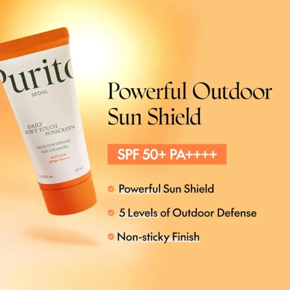 Daily Soft Touch Sunscreen 60mL Purito