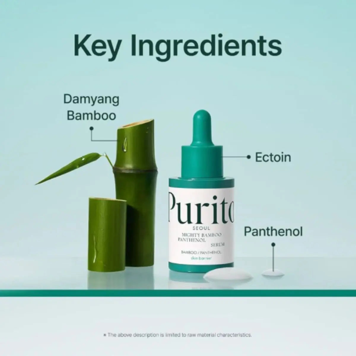 Mighty Bamboo Panthenol Serum 30mL Purito