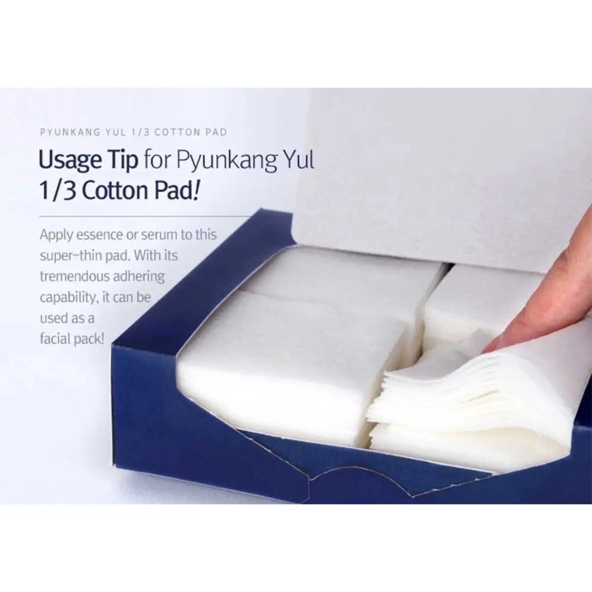 1/3 cotton pad 160ea Pyunkang Yul