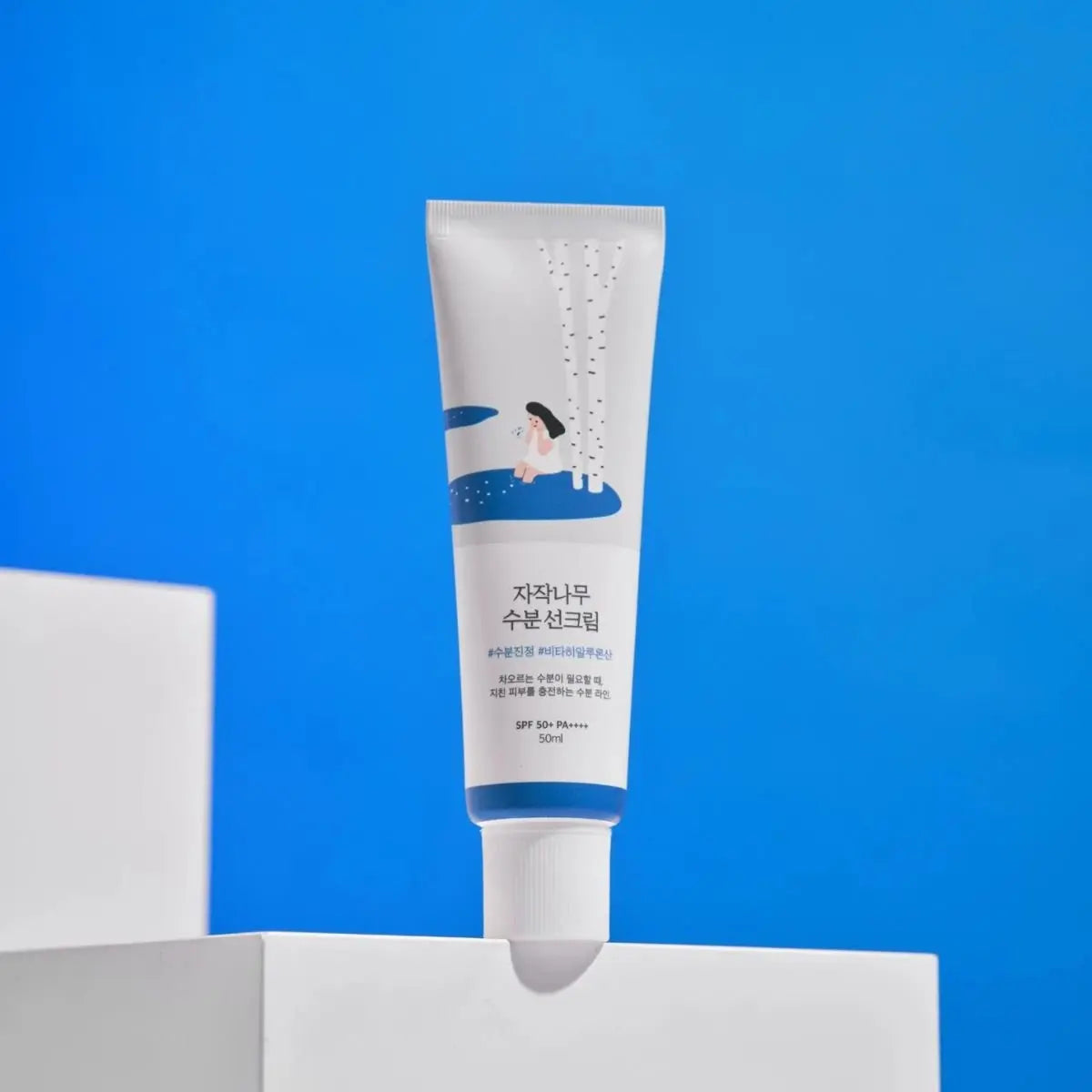 Birch Juice Moisturizing Sun Cream 50mL Round Lab