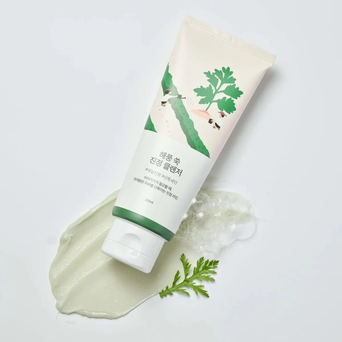 Mugwort Calming Cleanser 150mL Round Lab