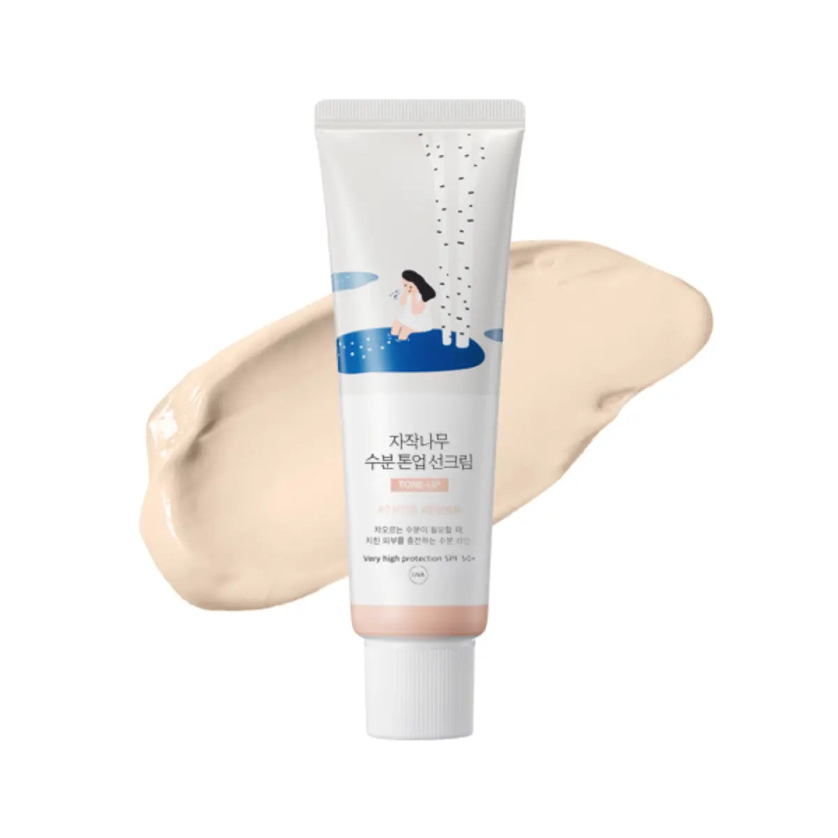 Birch Moisture Tone-Up Sunscreen 50mL Round Lab