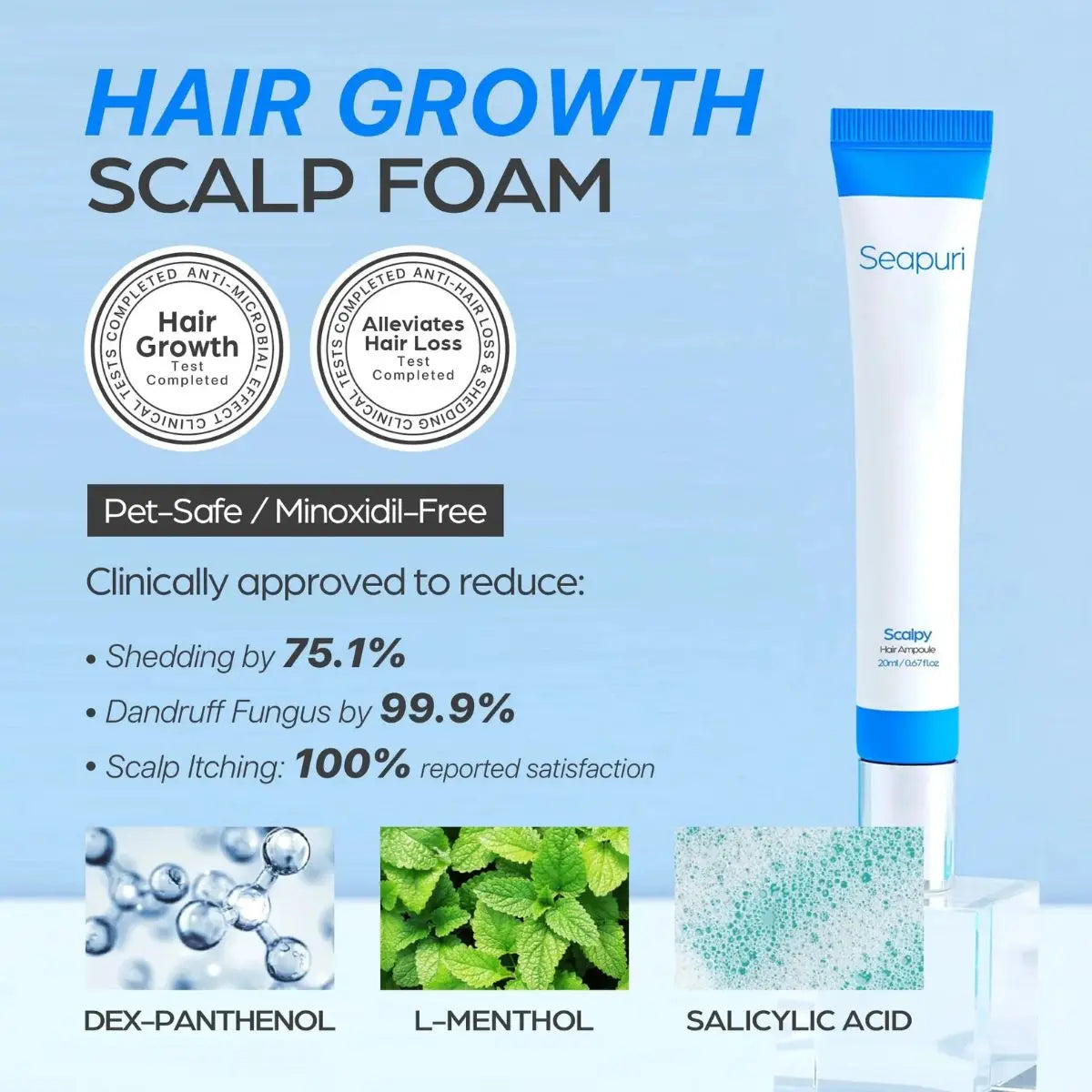 Scalpy Hair Serum 20mL Seapuri
