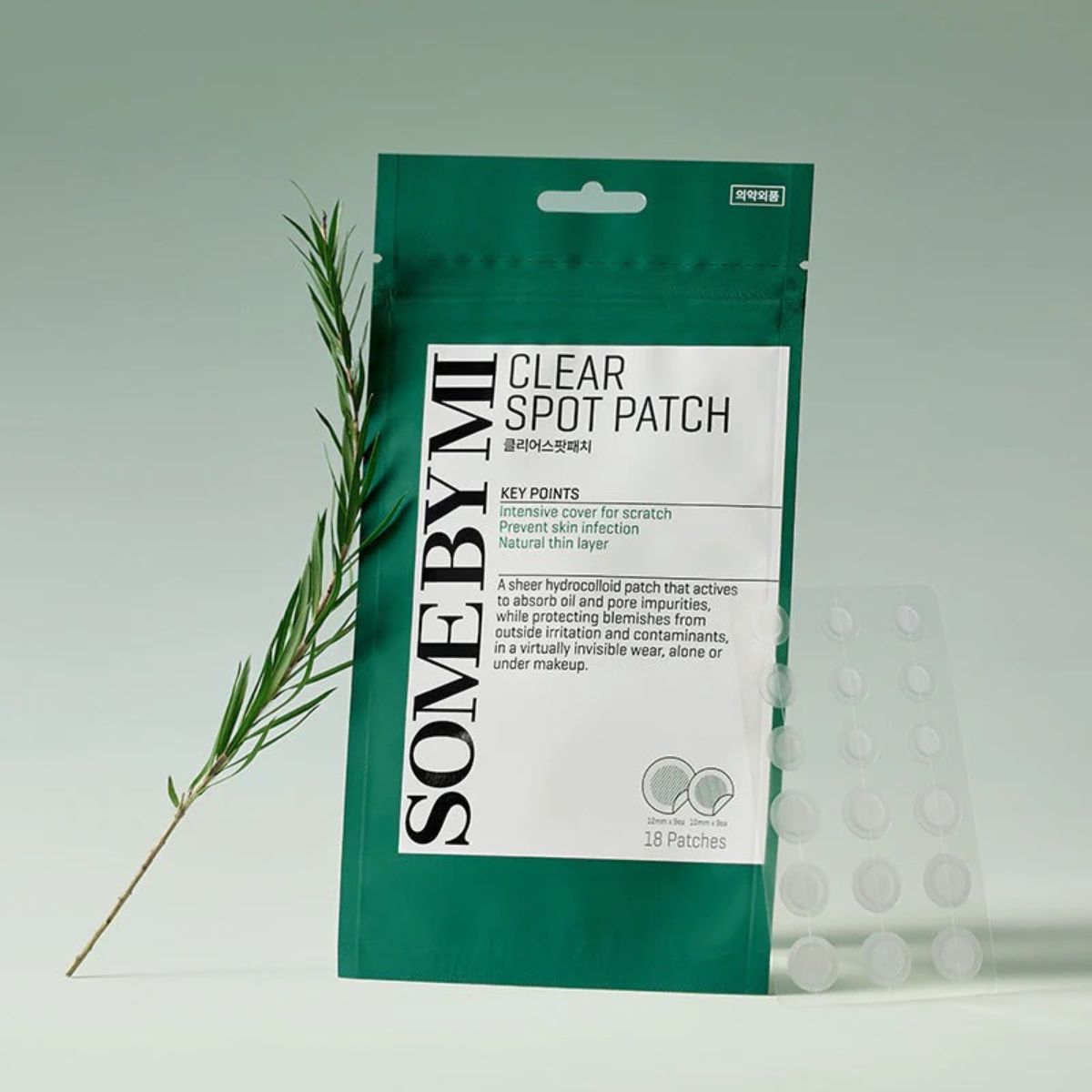 Clear Spot Patch 18pcs (10mm*9ea + 12mm*9ea)