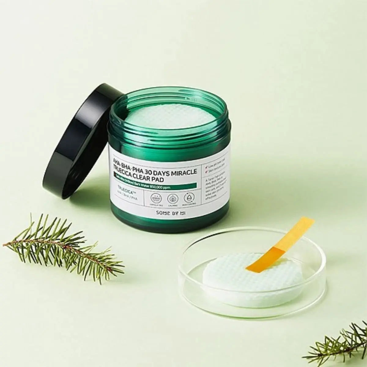 AHA BHA PHA 30 Days Miracle Truecica Clear Pad 70ea Somebymi