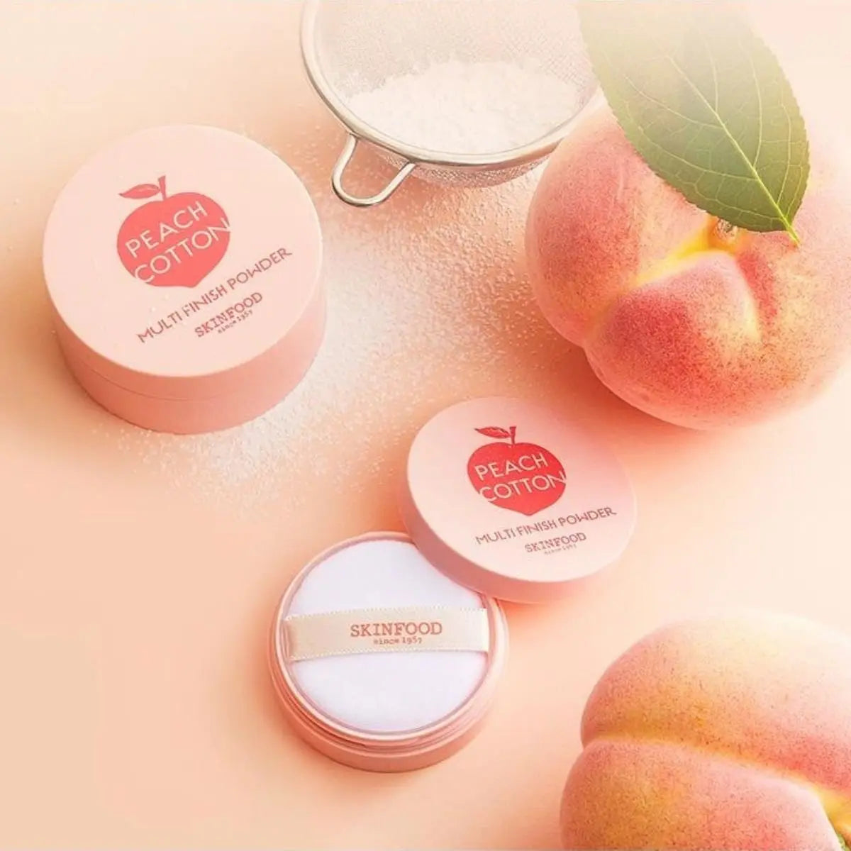 Peach Cotton Multi Finish Powder 15g Skinfood