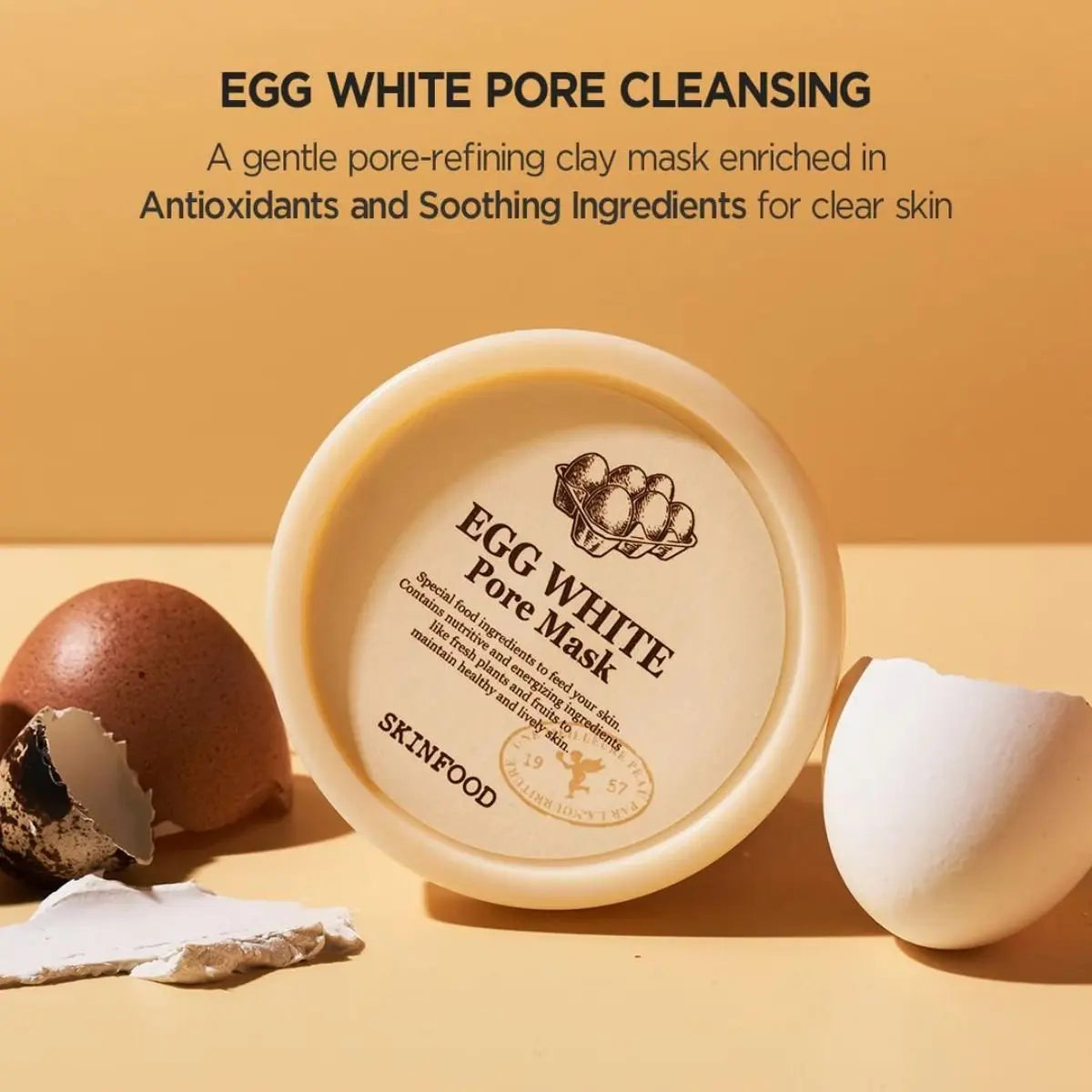Egg White Pore Mask 125g Skinfood
