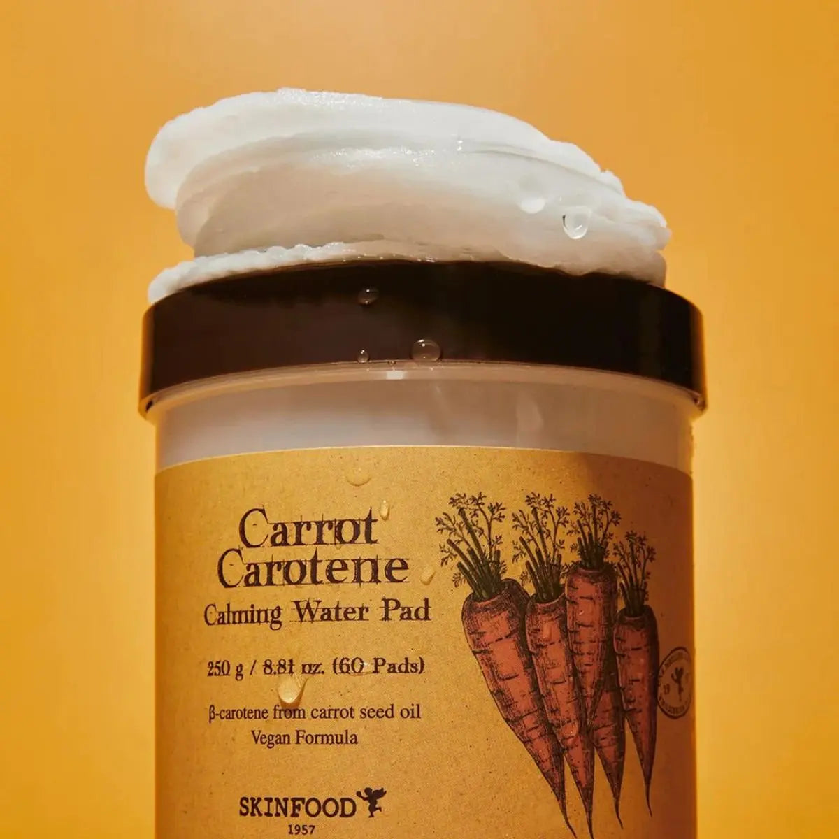 Carrot Carotene Calming Water Pad 60ea Skinfood
