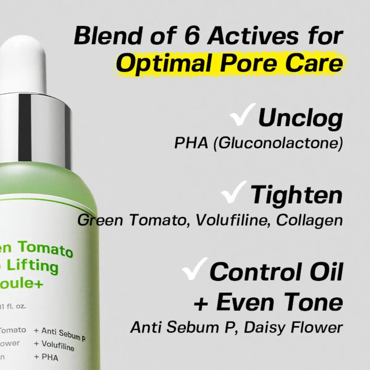 Green Tomato Pore Lifting Ampoule+ 30mL Sungboon Editor